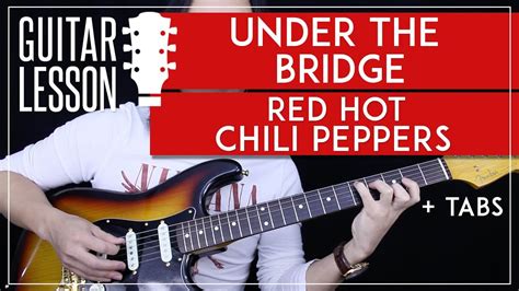 under the bridge guitar tutorial