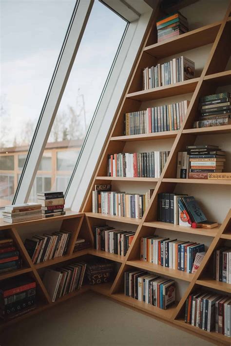 Under Window Book Shelf