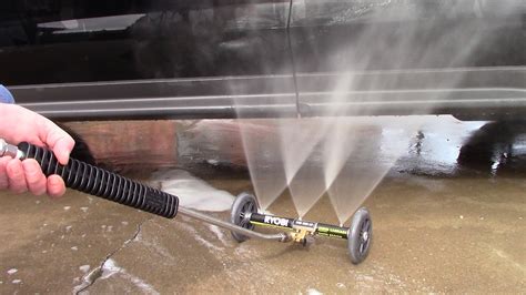 undercarriage sprayer for garden hose