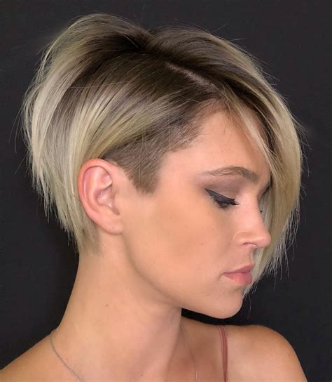 20 Best Ideas Sunsetinspired Pixie Bob Hairstyles with Nape Undercut
