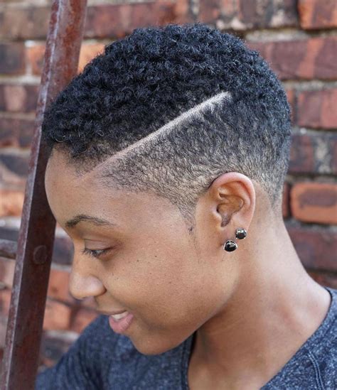 Undercut Fade Black Girl  A Stunning Hairstyle For Relaxed Hair