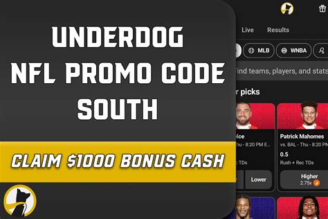 Underdog Sports Promo Code