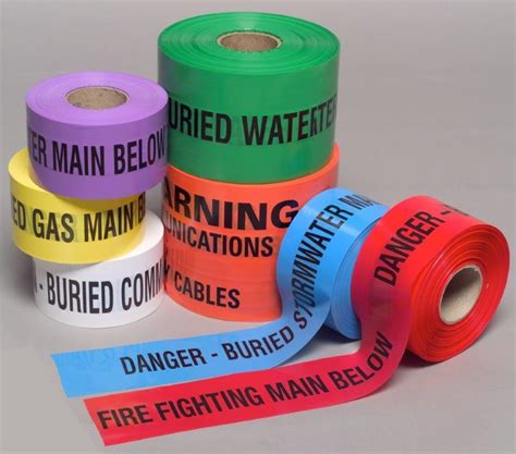 Underground Pipe Warning Tape