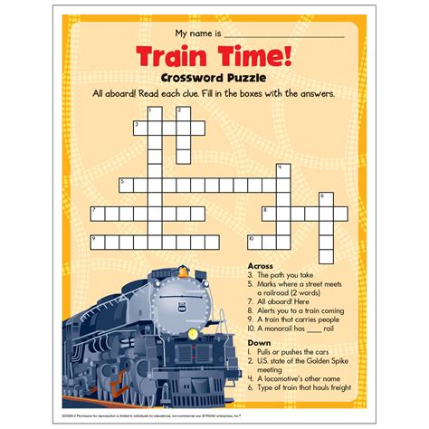 underground train crossword clue