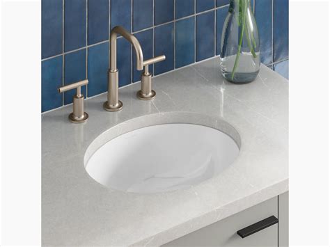 Undermount Oval Vanity Sink