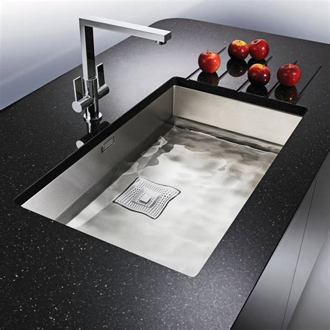 Undermount kitchen sink and faucet combo