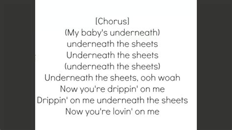 Underneath The Sheets Lyrics