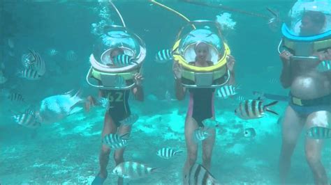 undersea walking experience