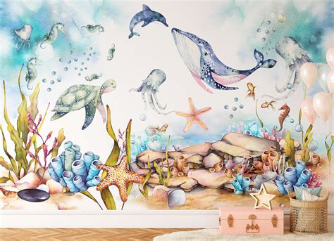 Undersea Wall Murals