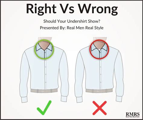Undershirt Or No Undershirt With Button Down