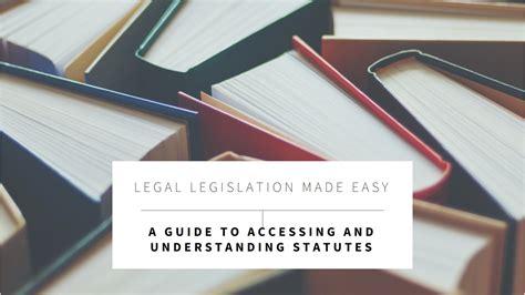 Understanding Statutes