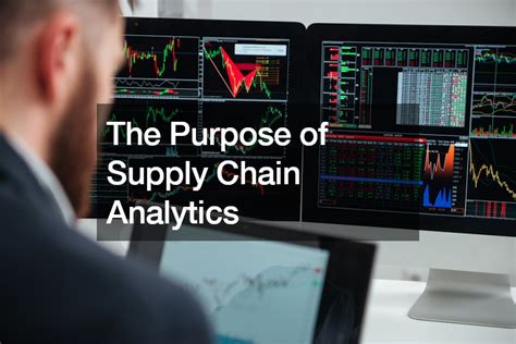 understanding supply chain analytics