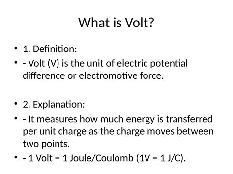 Understanding Voltage Image