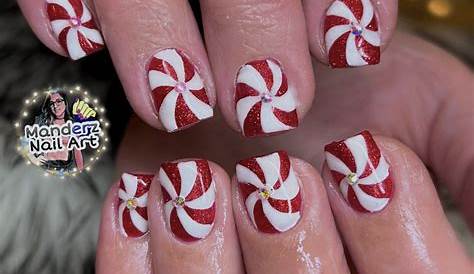 Understated Christmas Nails 50 Festive Nail Art Designs Styletic