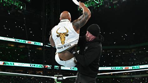 Undertaker Chokeslam Rock