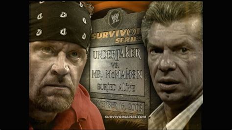 undertaker vs mr mcmahon survivor series 2003