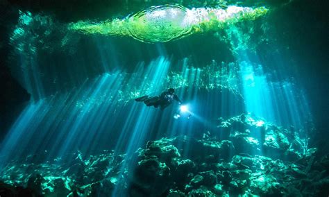 underwater caves in mexico