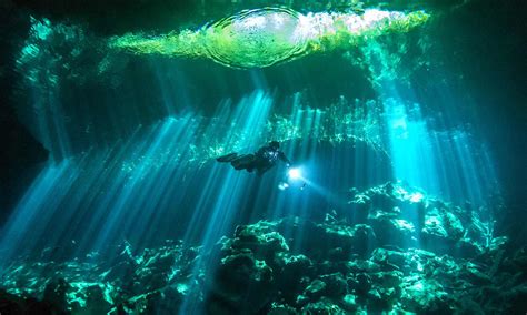 underwater caves in mexico city