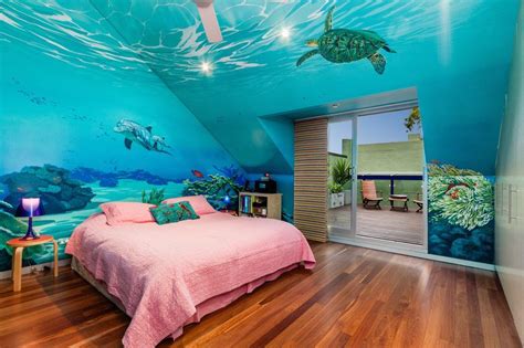 Underwater Themed Bedroom