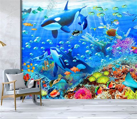 Underwater Wall Murals