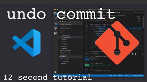 undo commit in visual studio code