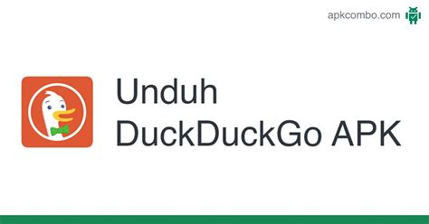 Unduh aplikasi DuckDuckGo Indonesia
