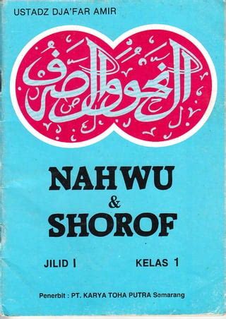 Kitab Nahwu Shorof Terjemahan PDF