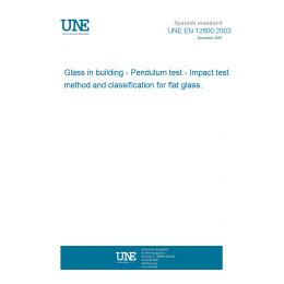 About Une En 12600 2003 Updated