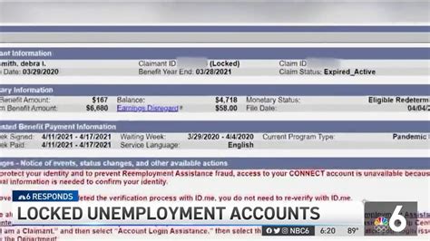 Locked out of unemployment account ny