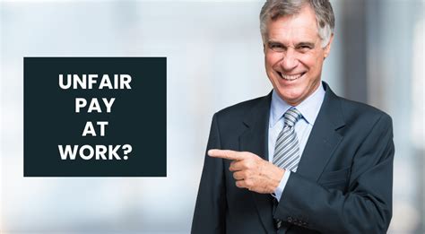 unfair pay at work