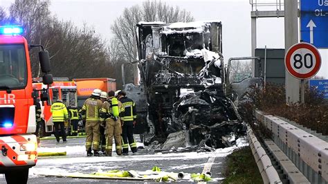 unfall a28 heute morgen