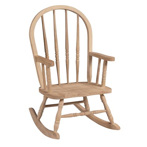 Unfinished Furniture Rocking Chair