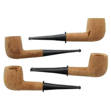 unfinished tobacco smoking pipes