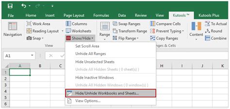 5 Ways Unhide Excel Tabs