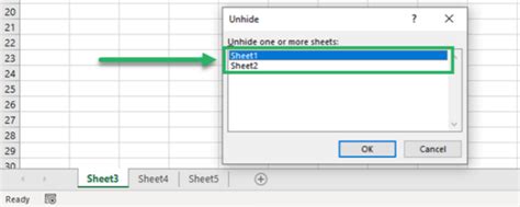 Unhide Hidden Tabs In Excel Macro
