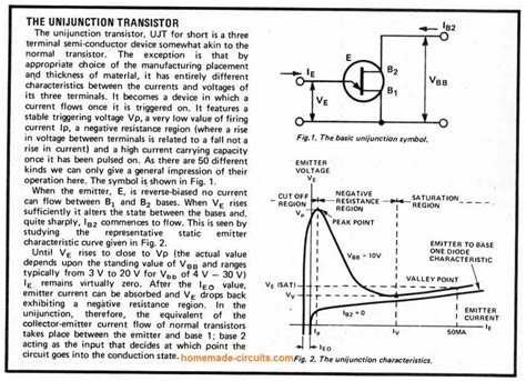 Uni Junction Transistor Function