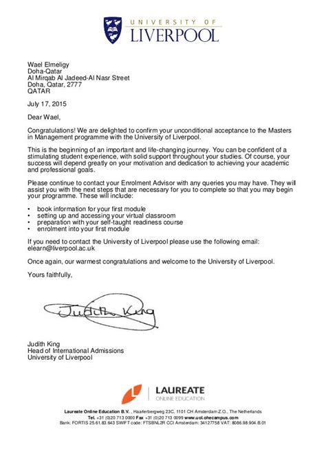 uni of liverpool masters application