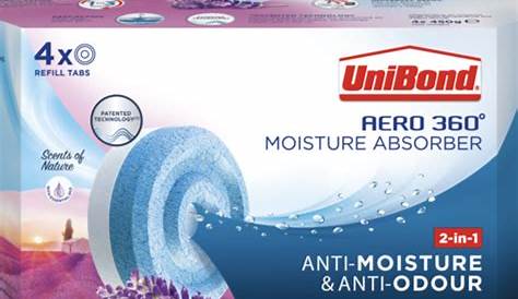 UniBond Aero 360 Refills 4 Packs Moisture Absorber