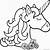 unicorn print out coloring pages
