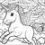 unicorn rainbow coloring pages hd