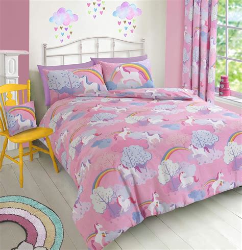 Unicorn Bed Set Double