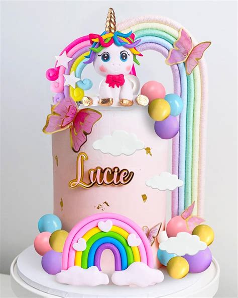 Unicorn Cake Decorations Uk