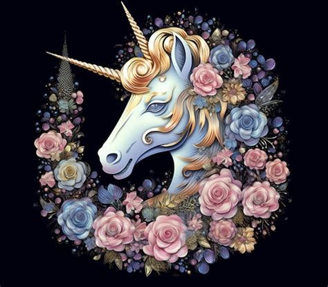 Unicorn Circle Base Ai