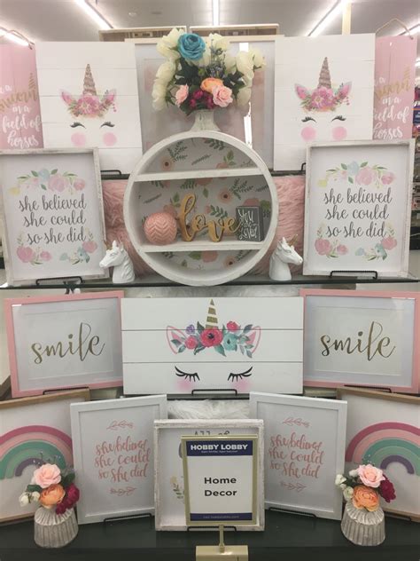 Unicorn Hobby Lobby