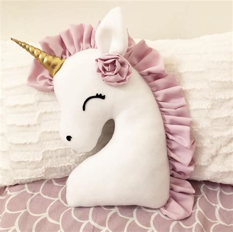 Unicorn Pillow Head