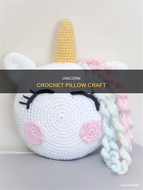 Unicorn Round Pillow