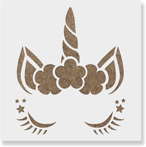 Unicorn Stencil Template Printable
