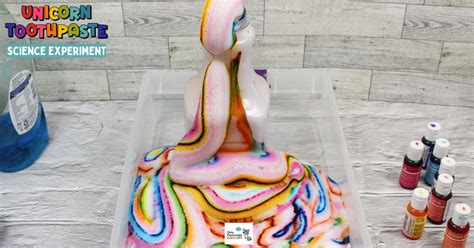 Unicorn Toothpaste Experiment