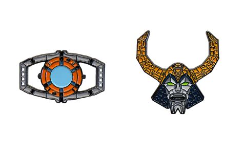 unicron transformer enamel pin