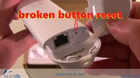 unifi mesh reset button